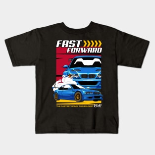 GTR E46 Fast Forward Kids T-Shirt
